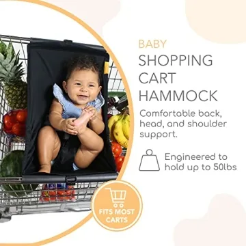 Binxy Baby Shopping Cart Hammock for Stress-Free Shopping