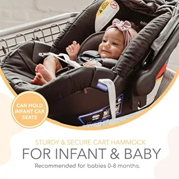 Binxy Baby Shopping Cart Hammock for Stress-Free Shopping