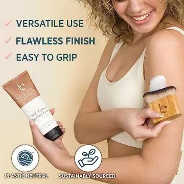 Ultra Soft Self Tanner Brush for Streak-Free Tan