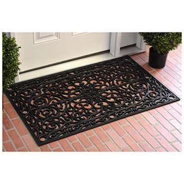 Calloway Mills 900222436 Gatsby Rubber Doormat 2' x 3'