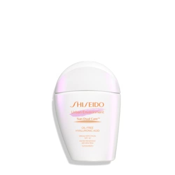 Shiseido Urban Environment Oil-Free Sunscreen SPF 42 - 30 mL - Protects, Hydrates, Mattifies & Works...