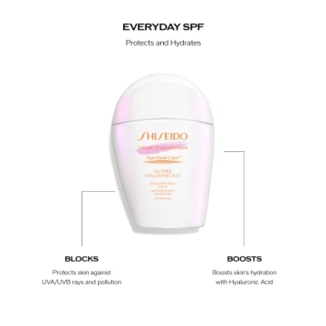 Shop Shiseido Urban Oil-Free Sunscreen SPF 42 - 30 mL