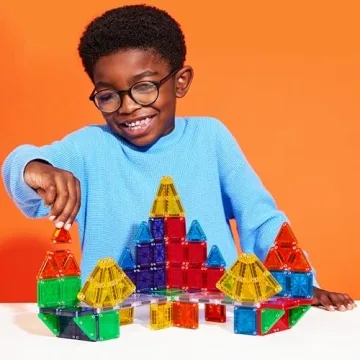 MAGNA-TILES microMAGS 70-Piece Magnetic Building Set
