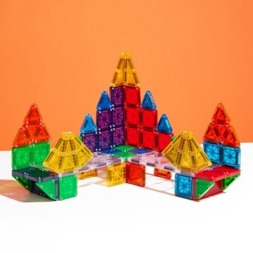 MAGNA-TILES microMAGS 70-Piece Magnetic Building Set