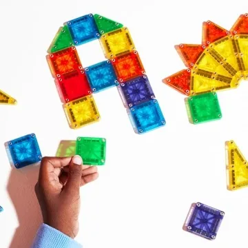 MAGNA-TILES microMAGS 70-Piece Magnetic Building Set