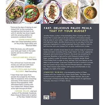 Affordable Paleo Cooking with Your Instant Pot: Quick + Clean Meals on a Budget