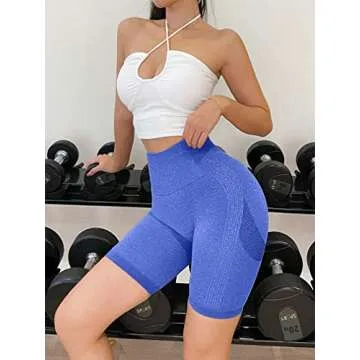 OQQ Yoga Shorts for Women - Butt Lifting and Stylish