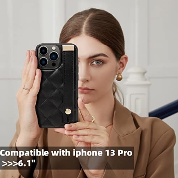 Stylish ZVE iPhone 13 Pro Kickstand Case - Shockproof Protection
