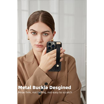 Stylish ZVE iPhone 13 Pro Kickstand Case - Shockproof Protection