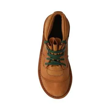 JIM GREEN Men's African Ranger Barefoot Boots Lace-Up Water Resistant Full Grain Leather Work or Hiking Boot (Fudge, 7)