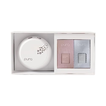 Pura Smart Home Fragrance Device Starter Set V3 - Dual Scent Diffuser & Pure Aromas