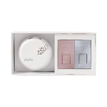 Pura Smart Home Fragrance Device Starter Set V3 - Dual Scent Diffuser & Pure Aromas