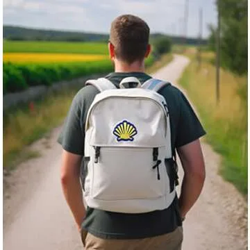 Cute-Patch The Camino Shell Patch Camino De Santiago Embroidered Hook and Loop Patch