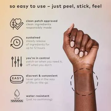 Effective Natural Sleep Patch with Hemp and Melatonin