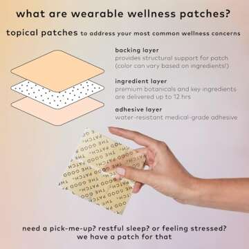 Effective Natural Sleep Patch with Hemp and Melatonin