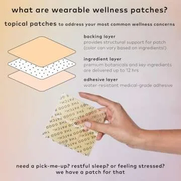 Effective Natural Sleep Patch with Hemp and Melatonin