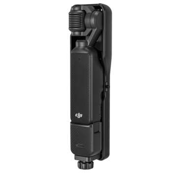XBERSTAR Handheld Stabilizer for DJI Osmo Pocket 3 Head Handheld Stabilizer Collapsible Z-Axis Shock Absorber Compatible with DJI Osmo Pocket Camera Gimbal (Black)