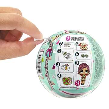 L.O.L. Surprise! Holiday Present Surprise Doll Dreamin' B.B. with 7 Surprises- Limited Edition Collectible Doll Including Sparkly Accessories, Stocking Stuffers Gift for Kids Ages 4 5 6+ Years Old