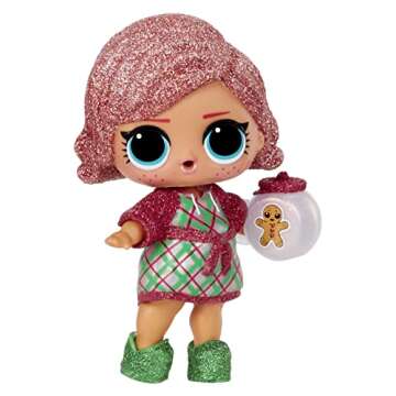 L.O.L. Surprise! Holiday Present Surprise Doll Dreamin' B.B. with 7 Surprises- Limited Edition Collectible Doll Including Sparkly Accessories, Stocking Stuffers Gift for Kids Ages 4 5 6+ Years Old
