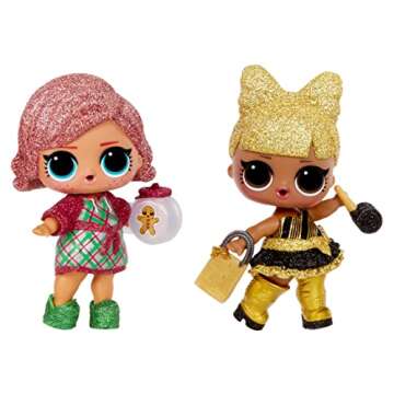 L.O.L. Surprise! Holiday Present Surprise Doll Dreamin' B.B. with 7 Surprises- Limited Edition Collectible Doll Including Sparkly Accessories, Stocking Stuffers Gift for Kids Ages 4 5 6+ Years Old