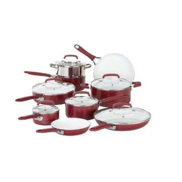WearEver C943SF Pure Living Nonstick Ceramic 15-Piece Cookware Set