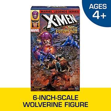 Hasbro Marvel Legends Series X-Men Days of Future Past 16" Electronic Sentinel and 6" Wolverine Figure (Amazon Exclusive)