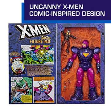 Hasbro Marvel Legends Series X-Men Days of Future Past 16" Electronic Sentinel and 6" Wolverine Figure (Amazon Exclusive)