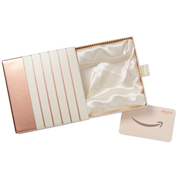 Amazon Gift Card in Premium Rose Gold Box for Every Occasion