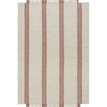Stylish Wool Area Rug by Ashley Tisdale - 8x10 Ivory
