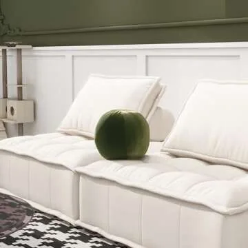 Jennifer Taylor Home Luna Round Accent Velvet Pillow