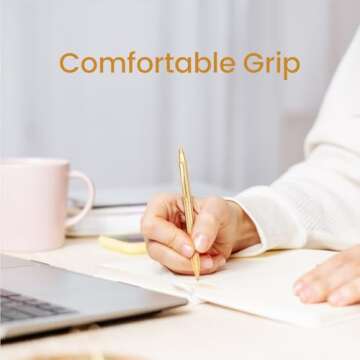 Cambond Gold Ballpoint Pens - Elegant Writing Experience