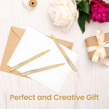 Cambond Gold Ballpoint Pens - Elegant Writing Experience