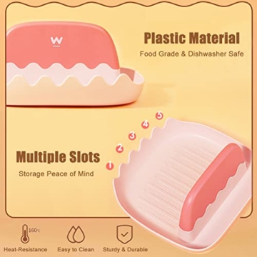 Multifunctional Lid and Spoon Rest for Organized Cooking