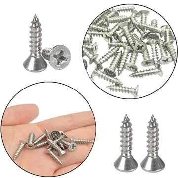 Corner Braces, ZKSM 40mmx40mm Stainless Steel Bracket Right Angle L Shaped Joint Brace Fastener with Screws, 10 Packs