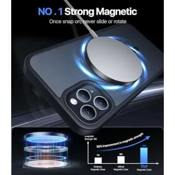 Noonin Strong Magnetic Case for iPhone 11 Pro - Shockproof & Stylish