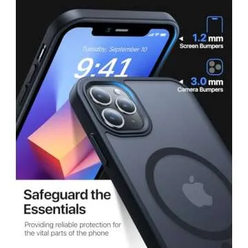 Noonin Strong Magnetic Case for iPhone 11 Pro - Shockproof & Stylish
