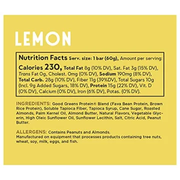 Good! Snacks Vegan Protein Bars Gluten-Free Snickerdoodle