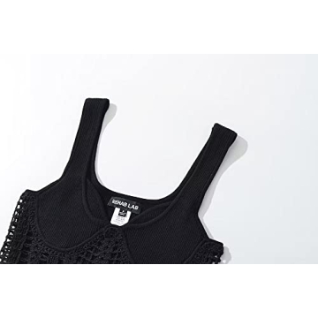 efvandoloe Sexy Hollow Out Knitted Tops for Women