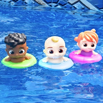 CoComelon Floating Bath Toys Set for Kids 18mo+