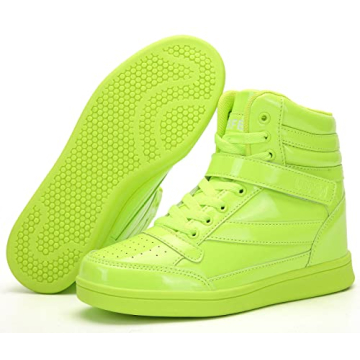 UBFEN Women’s Vibrant Green High Top Sneakers for Style