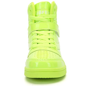 UBFEN Women’s Vibrant Green High Top Sneakers for Style