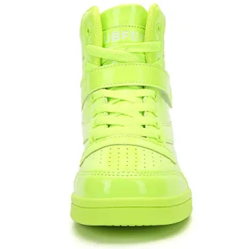 UBFEN Women’s Vibrant Green High Top Sneakers for Style