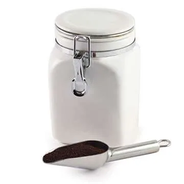 Norpro, 2-Ounce Stainless Steel Heavy Duty Scoop, Shown