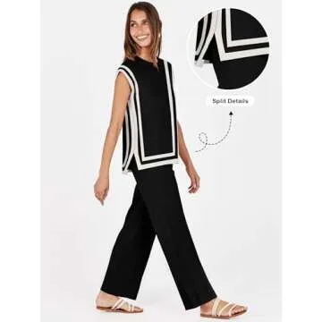 ANRABESS Stylish 2 Piece Summer Outfits for Women