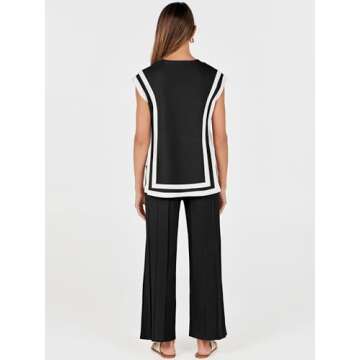 ANRABESS Stylish 2 Piece Summer Outfits for Women