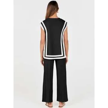 ANRABESS Stylish 2 Piece Summer Outfits for Women