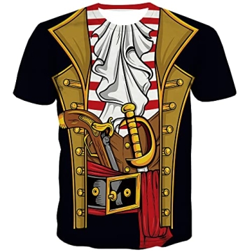 Funny Pirate T-Shirt by KYKU - Comfortable and Fun