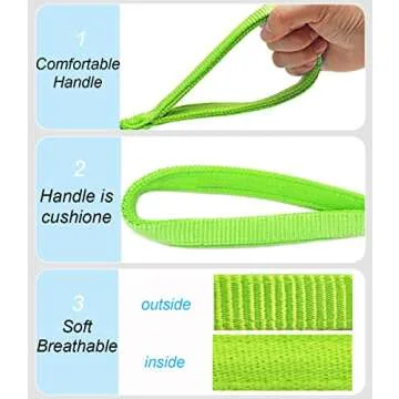 Mycicy Heavy Duty Dog Leash for Large Dogs - Reflective & Strong