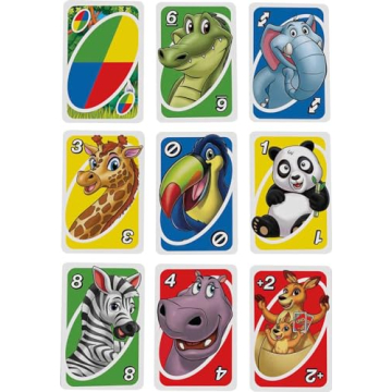 UNO Junior Card Game for Kids - Fun Learning & Play