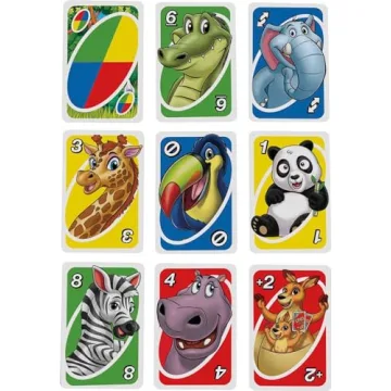 UNO Junior Card Game for Kids - Fun Learning & Play